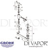 Grohe Essence Bidet Mixer S-Size Spares